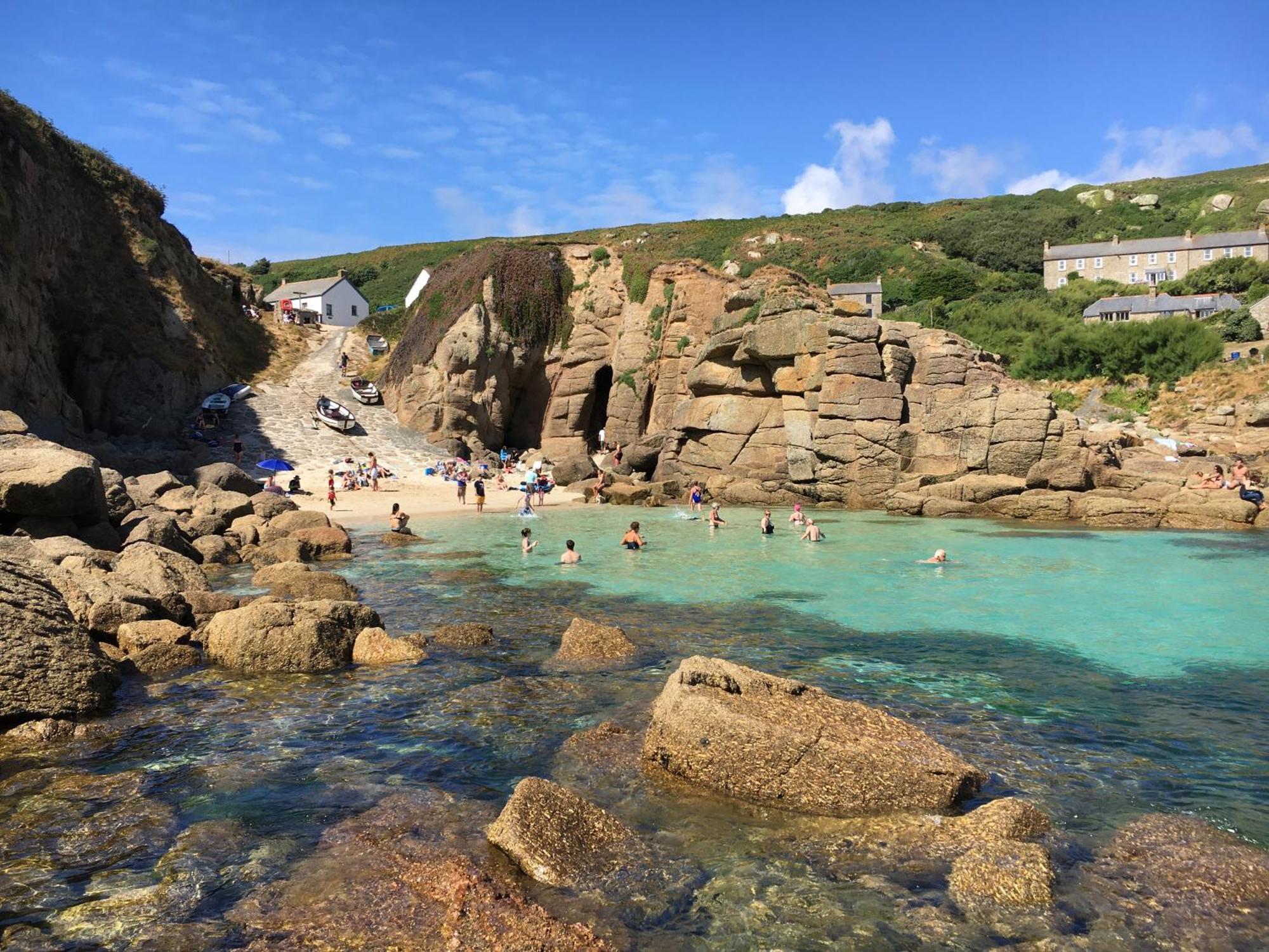 Trengothal Barn Leilighet Porthcurno Eksteriør bilde