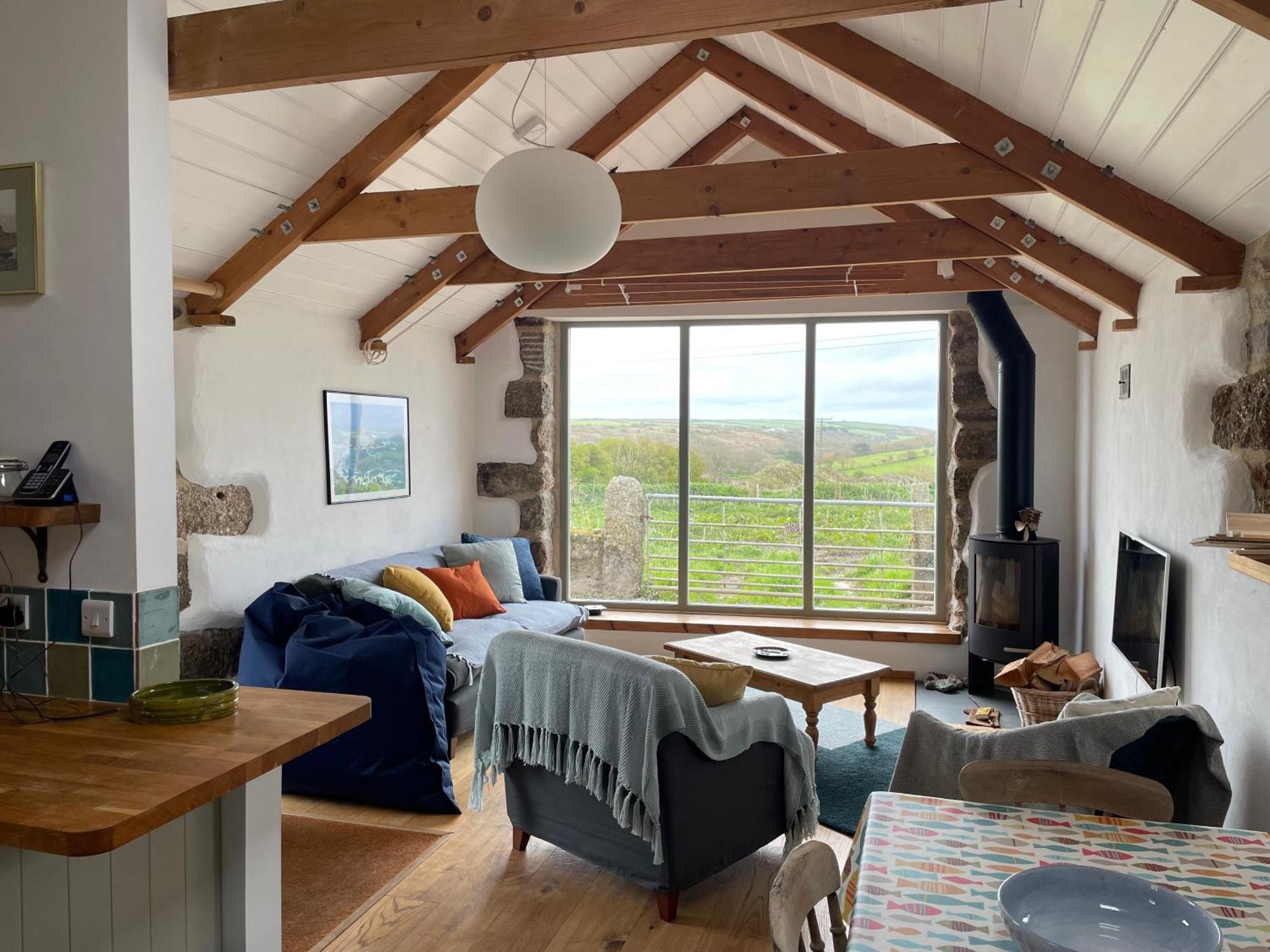 Trengothal Barn Leilighet Porthcurno Eksteriør bilde