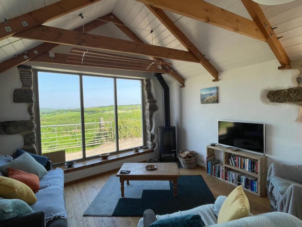 Trengothal Barn Leilighet Porthcurno Eksteriør bilde